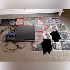 Sony PlayStation 3 with games